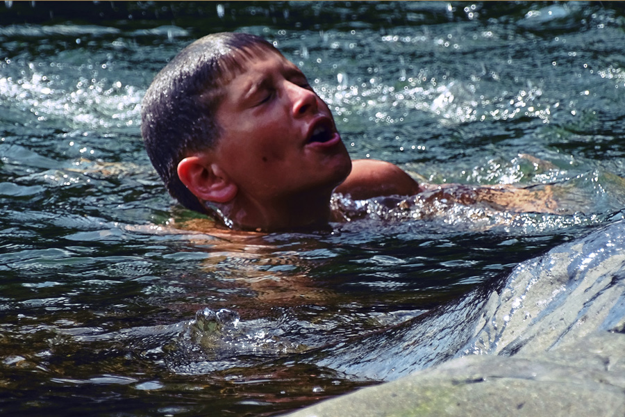 swimming